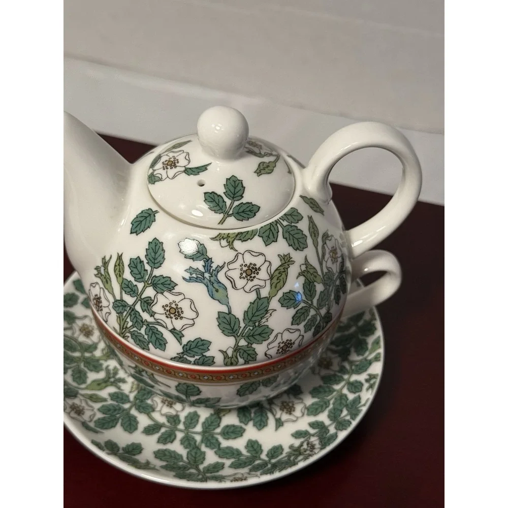 Gardenia Charm Fine Porcelain Tea For One Set